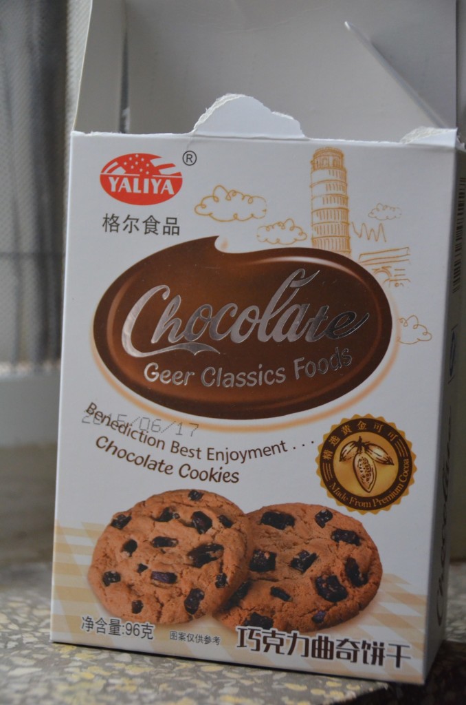 biscoito china gota chocolate