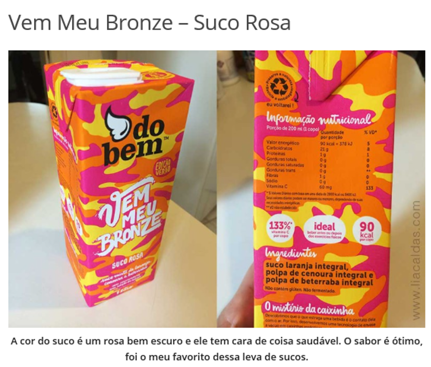 suco dobem, inovação em alimentos, desenvolvimento de alimentos