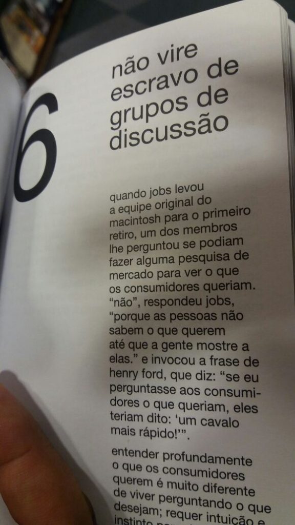 steve jobs, ouvir o consumidor, design thiking, inovação