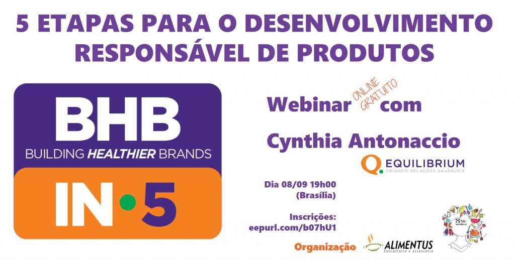 webinar, equilibrium, sra inovadeira, desenvolvimento, P&D, R&D, inovação, alimento, indústria, pesquisa, building healthier brands,